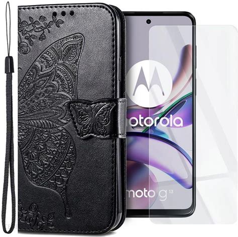 Xgsm Etui Z Klapką Do Motorola Moto G23 G13 4G Szkło Etui na telefon