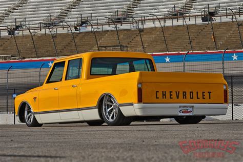 Hills Hot Rods Crüe Builds a One Off Custom Crew Cab C10 Fuel Curve