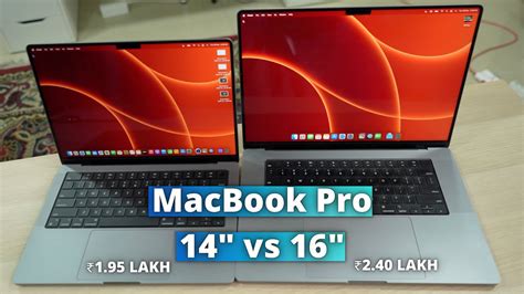 Macbook Pro 14 Inch Vs 16 Inch Full Comparison In Hindi Youtube