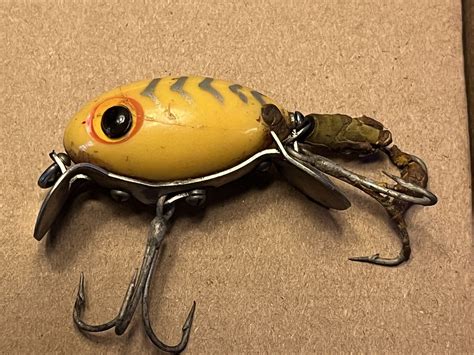 Vintage Fred Arbogast Hula Dancer Fishing Lure Body Ebay