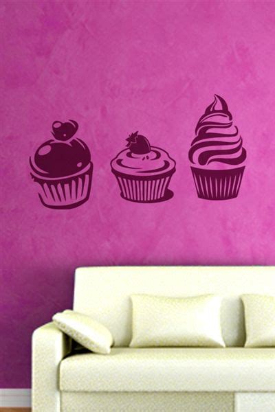 Cupcakes Wall Decals Wall Stickers Art Without Boundaries WALLTAT