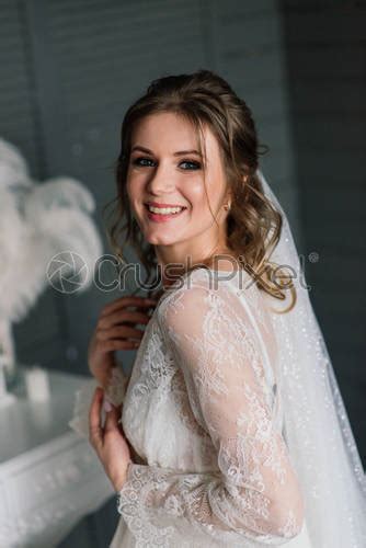 Beautiful Girl Sexy Brunette In White Underwear Posing In A Stock Photo Crushpixel