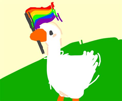 Untitled Goose Gay Rights Drawception