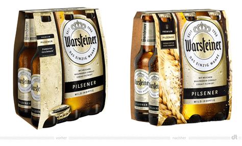 Warsteiner Pilsener Sixpack Vorher Und Nachher Design Tagebuch