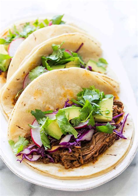 Slow Cooker Mexican Pulled Pork Tacos Recipe