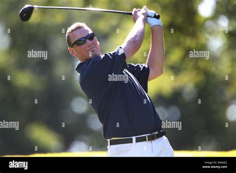 Sir matthew pinsent bmw pga pro am wentworth golf club hi-res stock