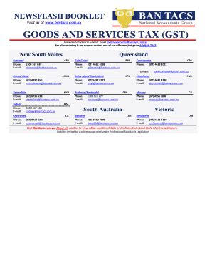 Fillable Online Goods And Services Tax Gst What Is Gst Debitoor