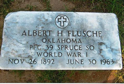 Albert Hugo Flusche 1892 1963 Find A Grave Memorial