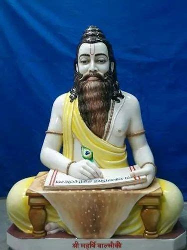 Hindu Marble Maharishi Valmiki Statue, For Temple, Size: 5 Ft at Rs ...