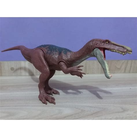 Ultimate Baryonyx Breakout Battle Damage Jurassic World Mattel Shopee Brasil