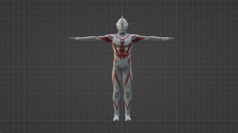 Ultraman Belial Early Style Model Obj By Xianyi233 On Deviantart