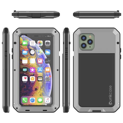 Iphone 11 Pro Max Metal Case Heavy Duty Military Grade Armor Cover S