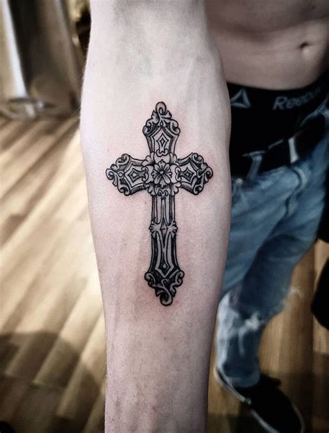 Aggregate More Than Cross Tattoo On Thigh In Cdgdbentre