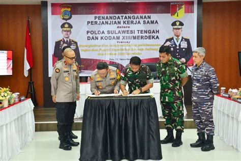 Kerja Sama Polri Dan TNI Dalam Pengamanan Pemilu 2024 Di Sul