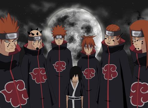 Six Paths Of Pain Naruto