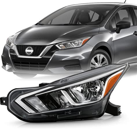 Amazon Akkon Fits Nissan Versa Base S Sv Halogen Model