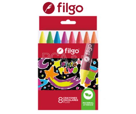 Crayones X Fluo Filgo Pca Distribuidora