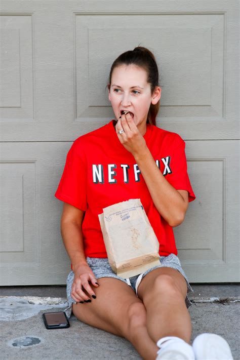 Diy Netflix Chill Halloween Costume For The Love Of Glitter