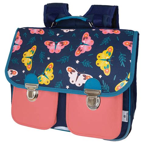 Cartable OBERTHUR Girl Butterfly 38cm 2 Compartiments Chez