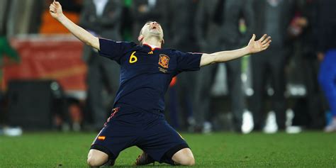 ¡iniesta De Mi Vida Revive El Triunfo De España En El Mundial De 2010