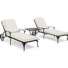 Amazon Outdoor Aluminum Adjustable Chaise Lounge Vredhom