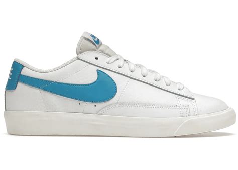 Nike Blazer Low White Laser Blue Men's - CI6377-104 - US