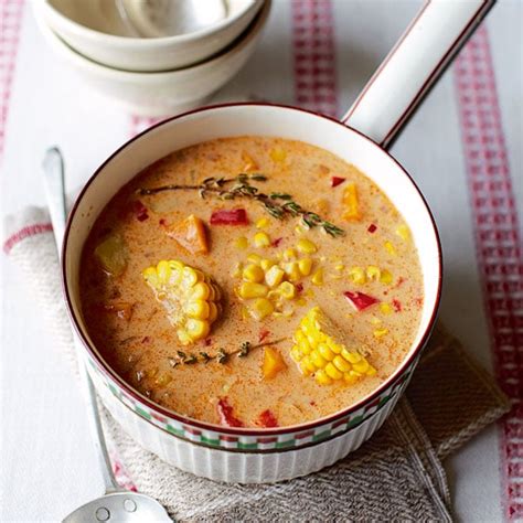Jamaican Spiced Corn Soup Delicious Magazine