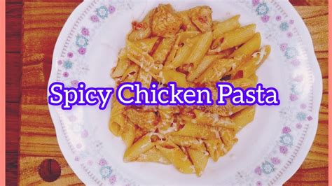 Spicy Chicken Pasta Quick And Easy Macaroni Recipe YouTube