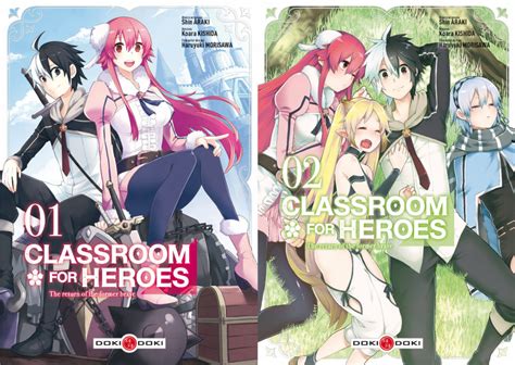 Classroom For Heroes 1 Et 2 Shin Araki Doki Doki 2019 La Ribambulle