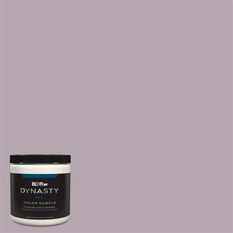 Reviews For BEHR DYNASTY 8 Oz 690F 4 Midsummer Dream Satin Enamel