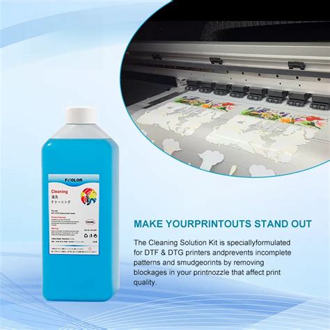 Dtf Head Cleaning Solution For Direct To Transfer Film Printing Ink Liquid For Dtf Ink Printer