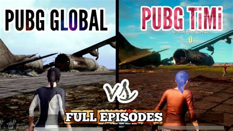 PUBG Timi VS PUBG Mobile Light Speed Graphics Comparison YouTube