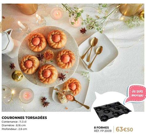 Promo Couronnes Torsadées chez Guy Demarle iCatalogue fr