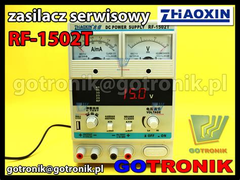 Zasilacz Serwisowy RF 1502T