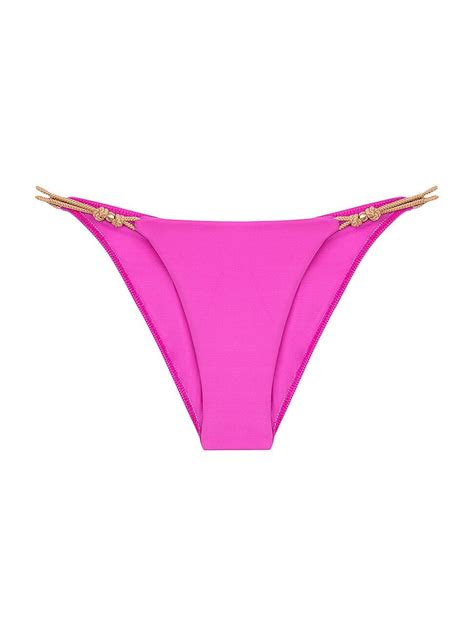 VIX PAULA HERMANNY Gi String Bikini Bottom Pink Editorialist