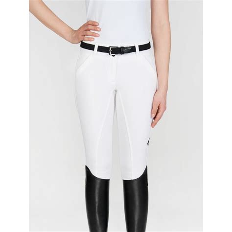 EQUILINE X SHAPE FULL GRIP WOMEN S FULL GRIP RIDING BREECHES WHITE