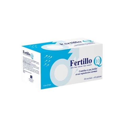 FERTILLO Q10 Homme 30 Sachets 60 Gelules Tunisie Para