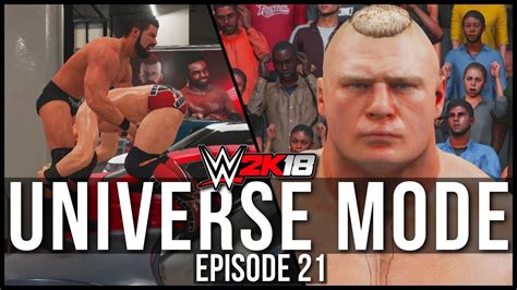 Wwe 2k18 Universe Mode Extreme Rules Ppv Part 1 21 Youtube