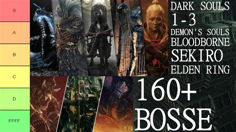 ALLE 160 Fromsoft Bosse In Einer Tierlist Geranked PART 2 DS3 DeS