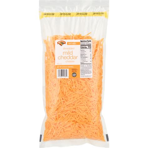 Hannaford Mild Cheddar Shredded Cheese Oz Delivery Or Pickup Near