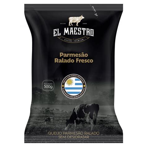 Queijo Ralado Parmesão sem Desidratar El Maestro 500g MG Queijos