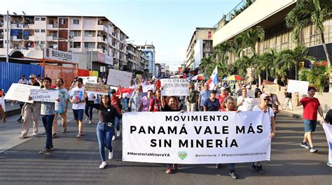 Panam Se Levanta Contra La Miner A Salva La Selva