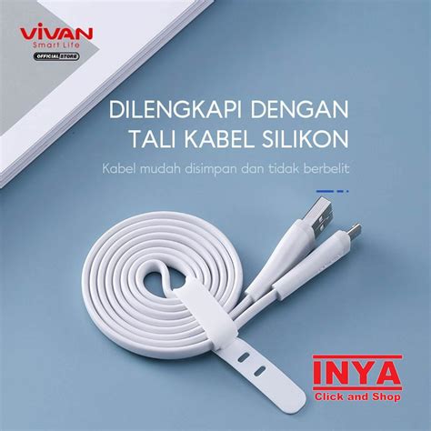 Jual Vivan Sm S Data Charging Cable Cm Original Kabel Mini Micro