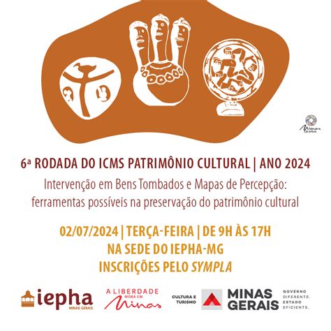 Rodada Do Icms Patrim Nio Cultural Presencial Iepha