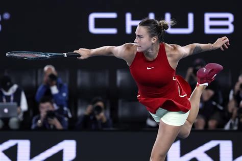 Sabalenka Atteint La Finale Des Internationaux D Australie Affrontera