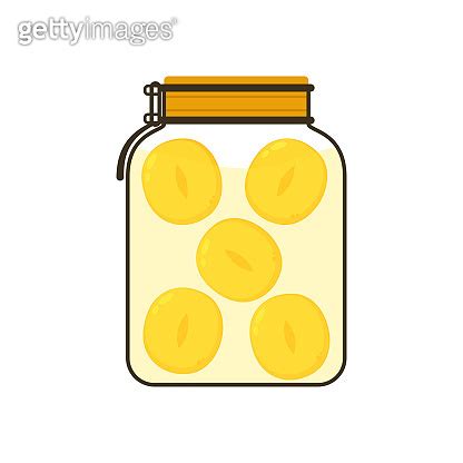 Pickled Plum Cartoon Vector Vector Stock Illustration Of Plum Wine