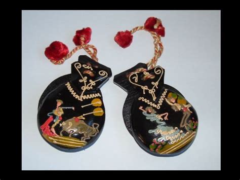 Pair Flamenco Castanets Spanish Bobshop Co Za Castanets