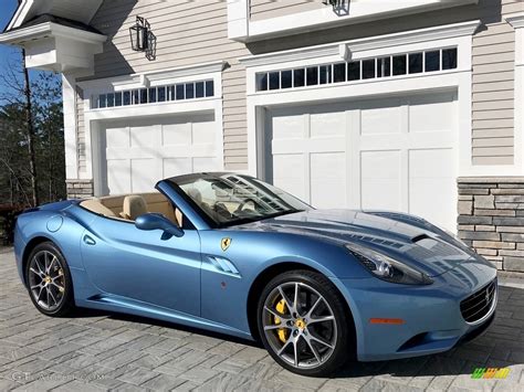 Azzurro California Light Blue 2013 Ferrari California 30 Exterior