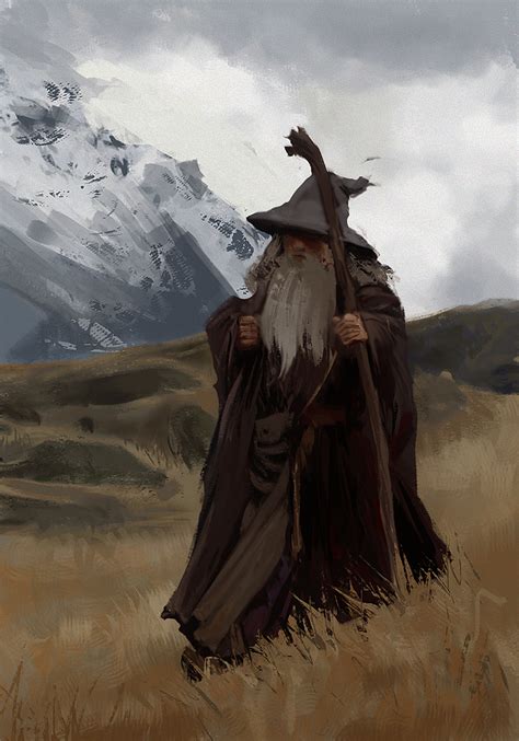 Gandalf study by MatteoAscente on DeviantArt