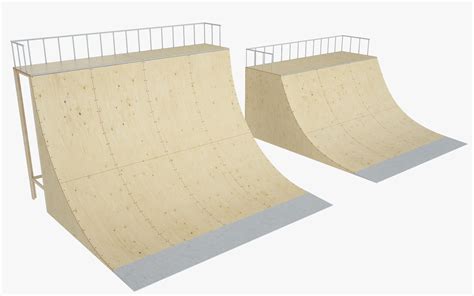 Rampa De Skate Modelo D Dxf Fbx Obj C D Free D